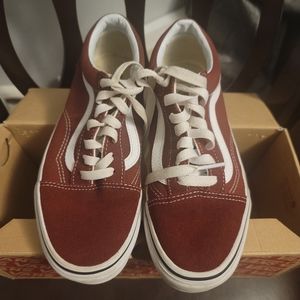 Authentic Vans Suede Port Royale/True, Pristine Condition, Sz 7 Women